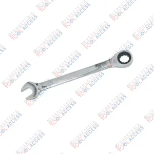 Llave combinada pulido espejo de matraca métrica, 12 puntas, 16mm, Surtek