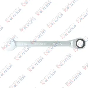 Llave combinada pulido espejo de matraca métrica, 12 puntas, 19mm, Surtek