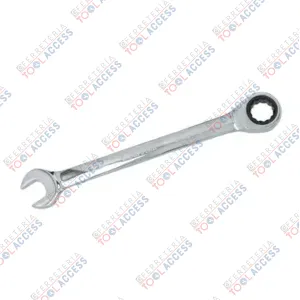 Llave combinada pulido espejo de matraca métrica, 12 puntas, 22mm, Surtek