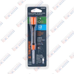 Desarmador de precisión punta torx T4 mango ergonómico, Truper
