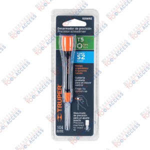 Desarmador de precisión punta torx T5 mango ergonómico, Truper