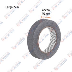 Alternative view of Rollo de 5 m cinta antiderrapante 25mm gris p/áreas húmedas, Truper