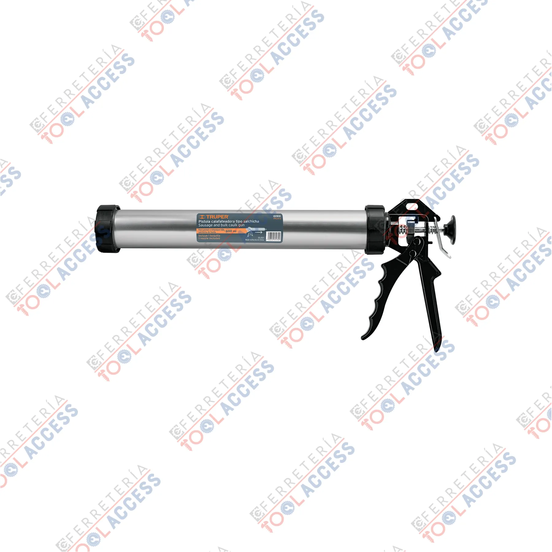 Pistola calafateadora para salchicha de 600 ml, TRUPER