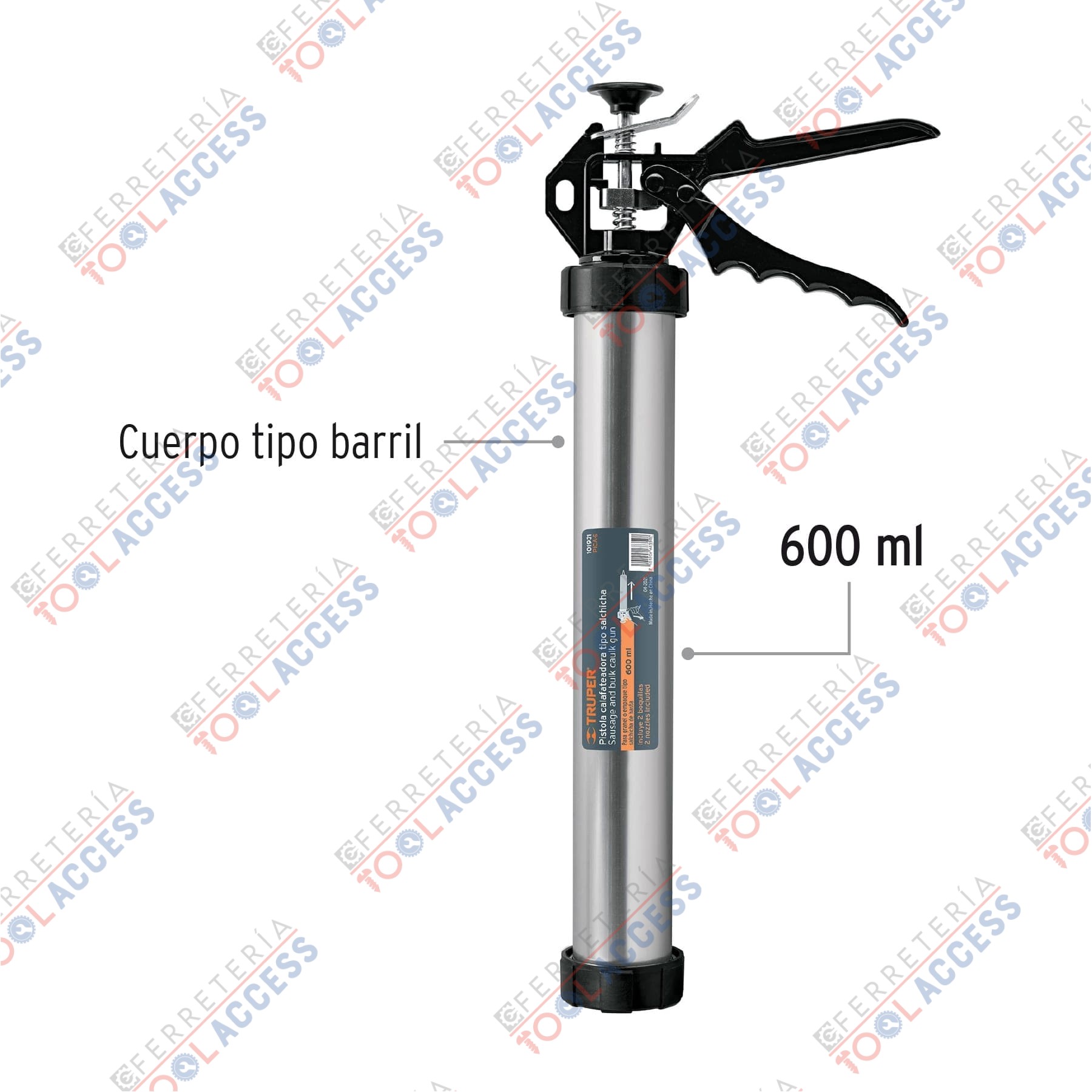 Alternative view of Pistola calafateadora para salchicha de 600 ml, TRUPER