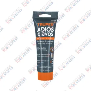Adhesivo de montaje Adiós clavos, 140 g, Truper