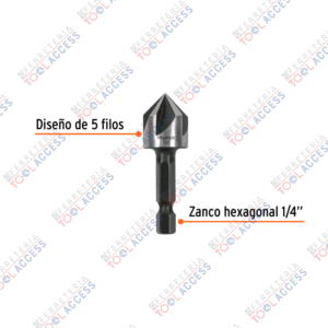 Alternative view of Avellanador HSS cambio rápido 5/8", TRUPER