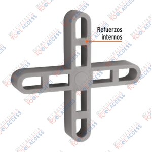 Alternative view of Bolsa con 100 separadores huecos de 7mm para losetas, Truper