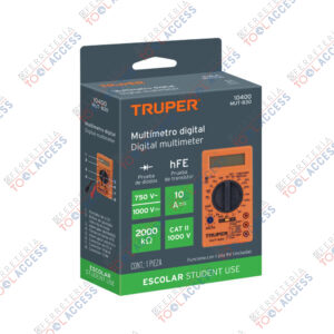 Multímetro digital escolar, TRUPER