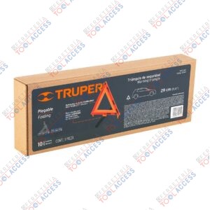 Triángulo de seguridad, 11", TRUPER