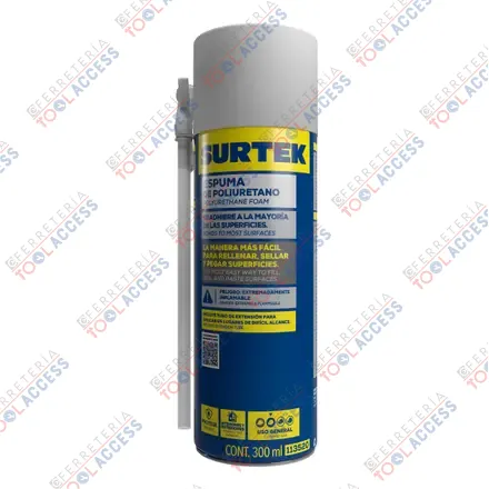 Espuma de poliuretano 300 ml, Surtek
