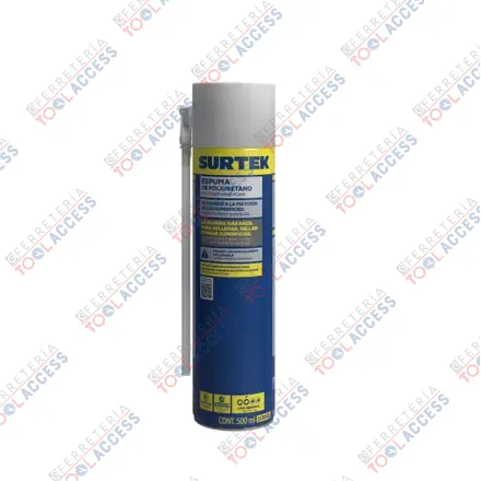 Espuma de poliuretano 500 ml, Surtek