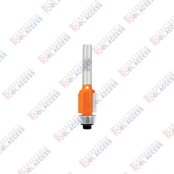 Broca para router, corte recto, 1/2" con balero, Truper