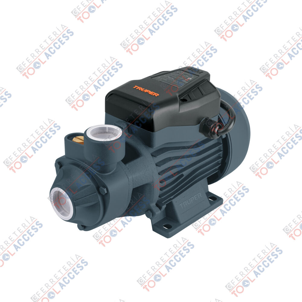 Bomba periférica 1/2HP, altura máx 40m, uso agrícola, TRUPER