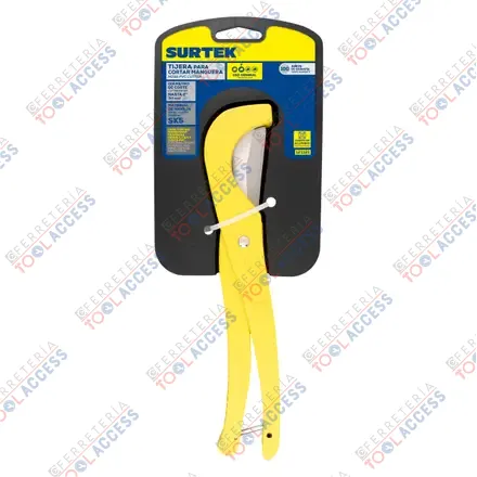 Tijeras para cortar manguera y tubo de PVC 2", Surtek