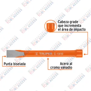 Alternative view of Cincel de corte frío de 1 X 10", Truper