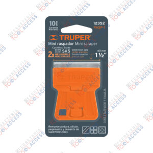 Minirraspador plástico con cuchilla de 1-1/2", TRUPER