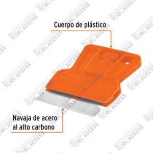 Alternative view of Minirraspador plástico con cuchilla de 1-1/2", TRUPER