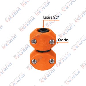 Alternative view of Reparador 1/2" de ABS para manguera, Truper