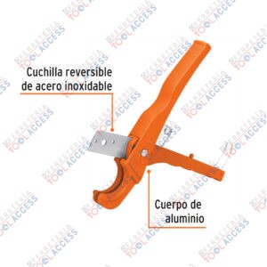 Alternative view of Cortador de tubo de plástico, corte 3/4" (19 mm), TRUPER