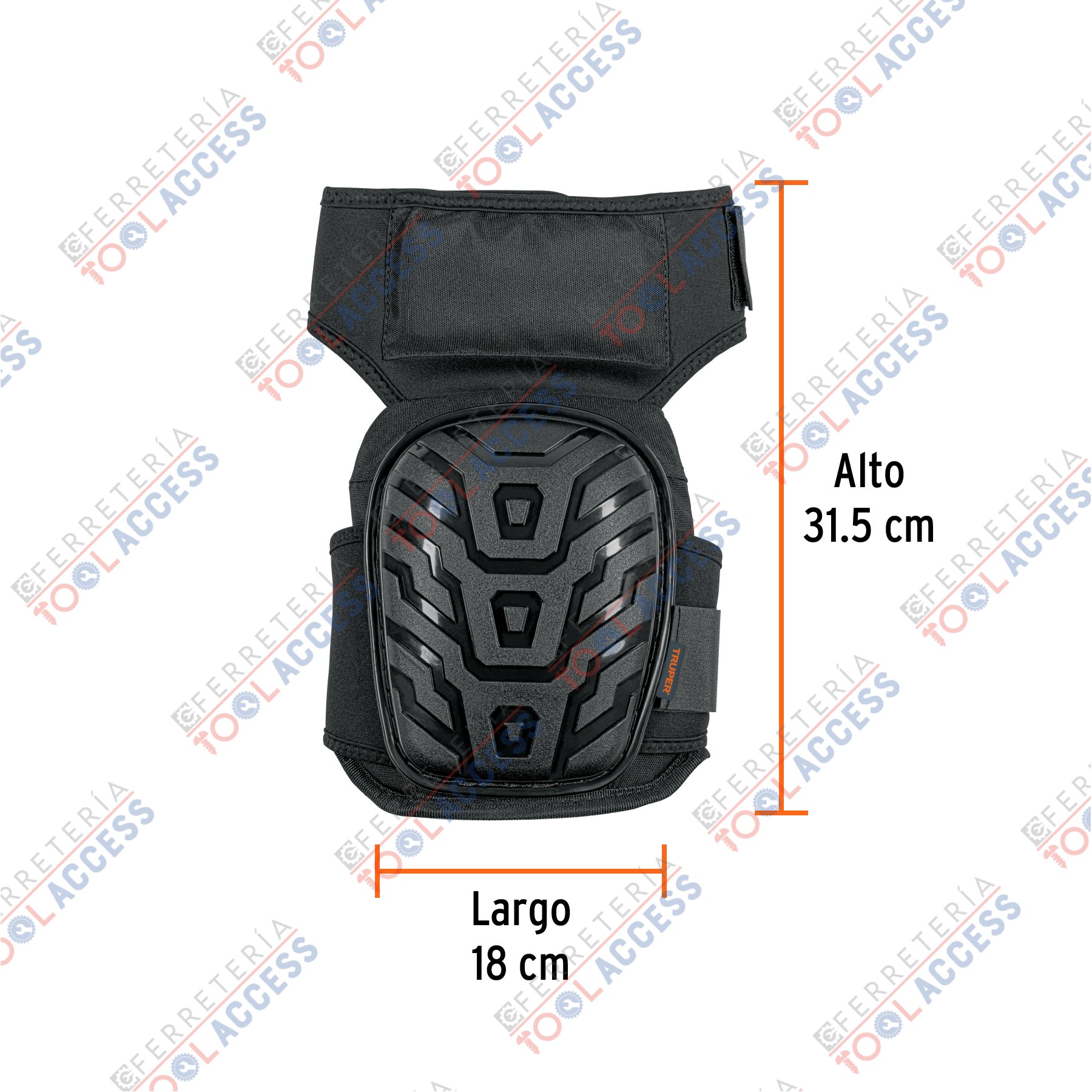 Rodilleras de gel y EVA con correa antideslizante, Truper - Imagen 3