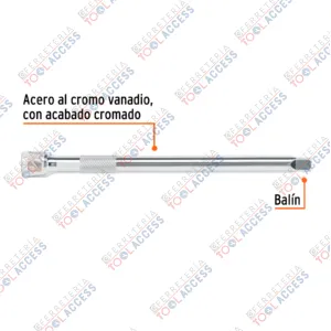 Alternative view of Extensión de 8" para matraca, cuadro 3/8", Truper