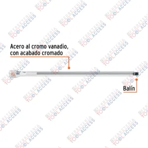 Alternative view of Extensión de 12" para matraca, cuadro 3/8", Truper