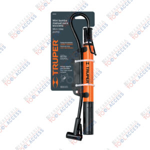 Mini bomba manual para bicicleta, 60 PSI, TRUPER