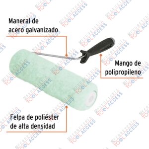 Alternative view of Rodillo para pintar 9" x 5/8" superficies poco rugosas, Truper