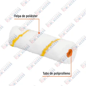 Alternative view of Bolsa c/2 felpas p/mini rodillo de poliéster 4"x3/8", TRUPER  Ir a página del catálogo