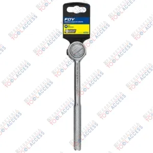 Matraca reversible cabeza redonda, para dado cuadro de 3/8", Foy