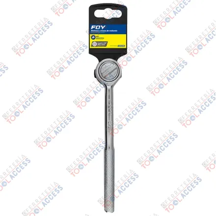 Matraca reversible cabeza redonda, para dado cuadro de 3/8", Foy