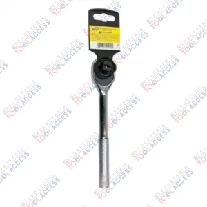 Alternative view of Matraca reversible para dado cuadro de 3/8", cabeza tipo pera, mango moleteado, Foy