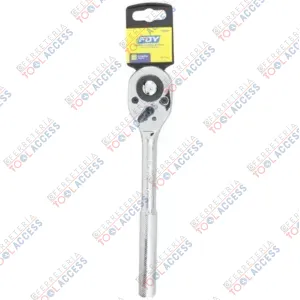 Matraca reversible para dado cuadro de 1/2", cabeza tipo pera, mango moleteado,Foy