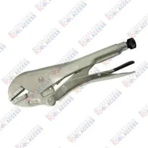 Pinza de presión quijada recta de 10", Foy