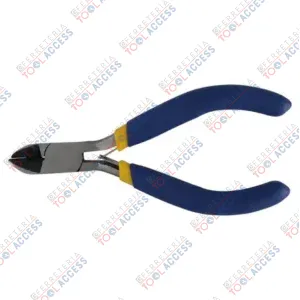 Alternative view of Mini pinza para electrónica con mango de vinil corte diagonal de 4-5/16", Foy