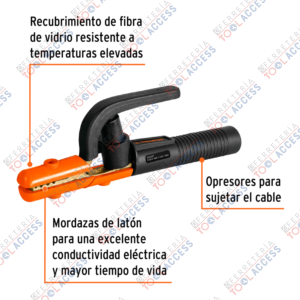 Alternative view of Pinza porta electrodo de 300 A, TRUPER