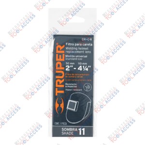 Lente sombra 11 para caretas CASO-3 y CASO-300-P, TRUPER