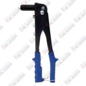 Remachadora manual de nariz larga, 10", Foy