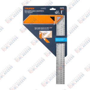 Escuadra 12" para carpintero con mango 100% de aluminio, Truper
