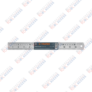 Regla 30 cm de acero inoxidable, TRUPER