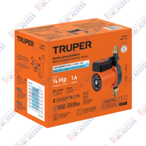 Bomba presurizadora 1/6 HP, TRUPER