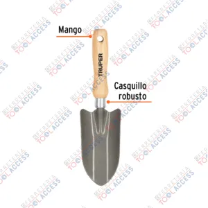 Alternative view of Cuchara para jardín, mango de 6", Truper