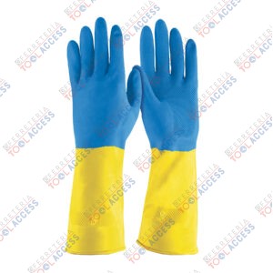 Guantes de látex reforzados para limpieza, M, TRUPER