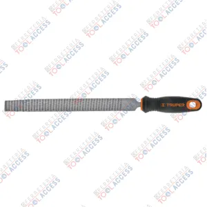 Lima escofina 6" con mango doble inyección, TRUPER