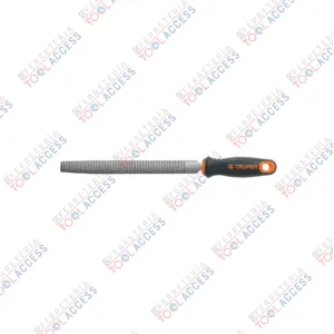 Lima escofina 8" con mango doble inyección, TRUPER