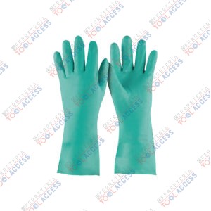 Guantes de nitrilo verde, multiusos, M, TRUPER