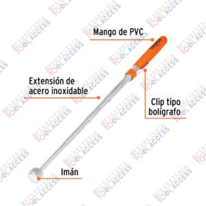 Alternative view of Imán extensible de acero inoxidable, 3.6 kg, Truper