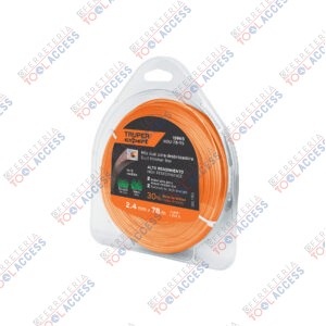 Hilo cuadrado dual p/desbrozadora, 2.4mm x78m,blíster EXPERT