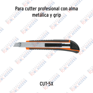 Alternative view of Estuche con 10 cuchillas SK4 de 9 mm para cutter, TRUPER