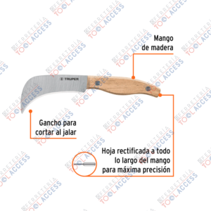Alternative view of Cuchillo 7" para linóleo, TRUPER